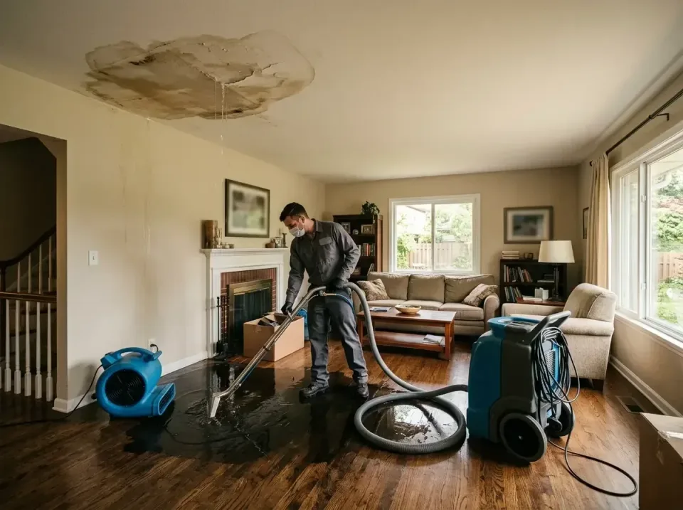 attic-pipe-burst-ceiling-drip-008 — frequently asked questions, Water Damage Restoration & Carpet Care in Kings Point, NY